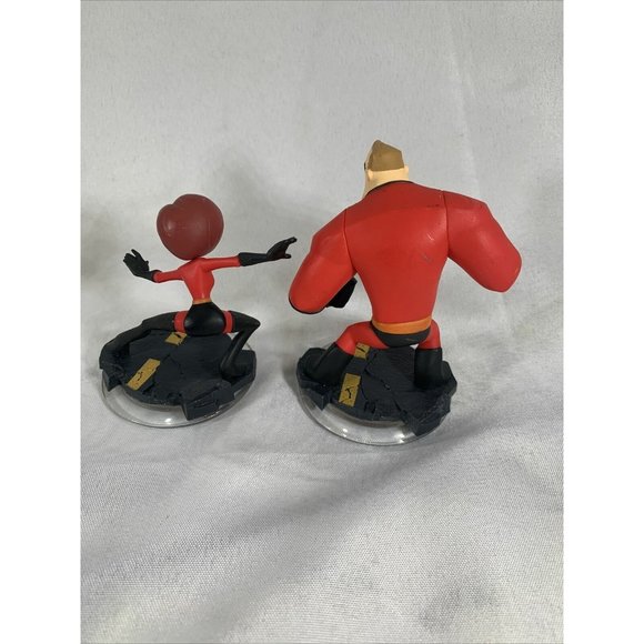 Walt Disney Infinity The Incredibles Game Piece Mr. Incredible Elasta Girl - Picture 3 of 5